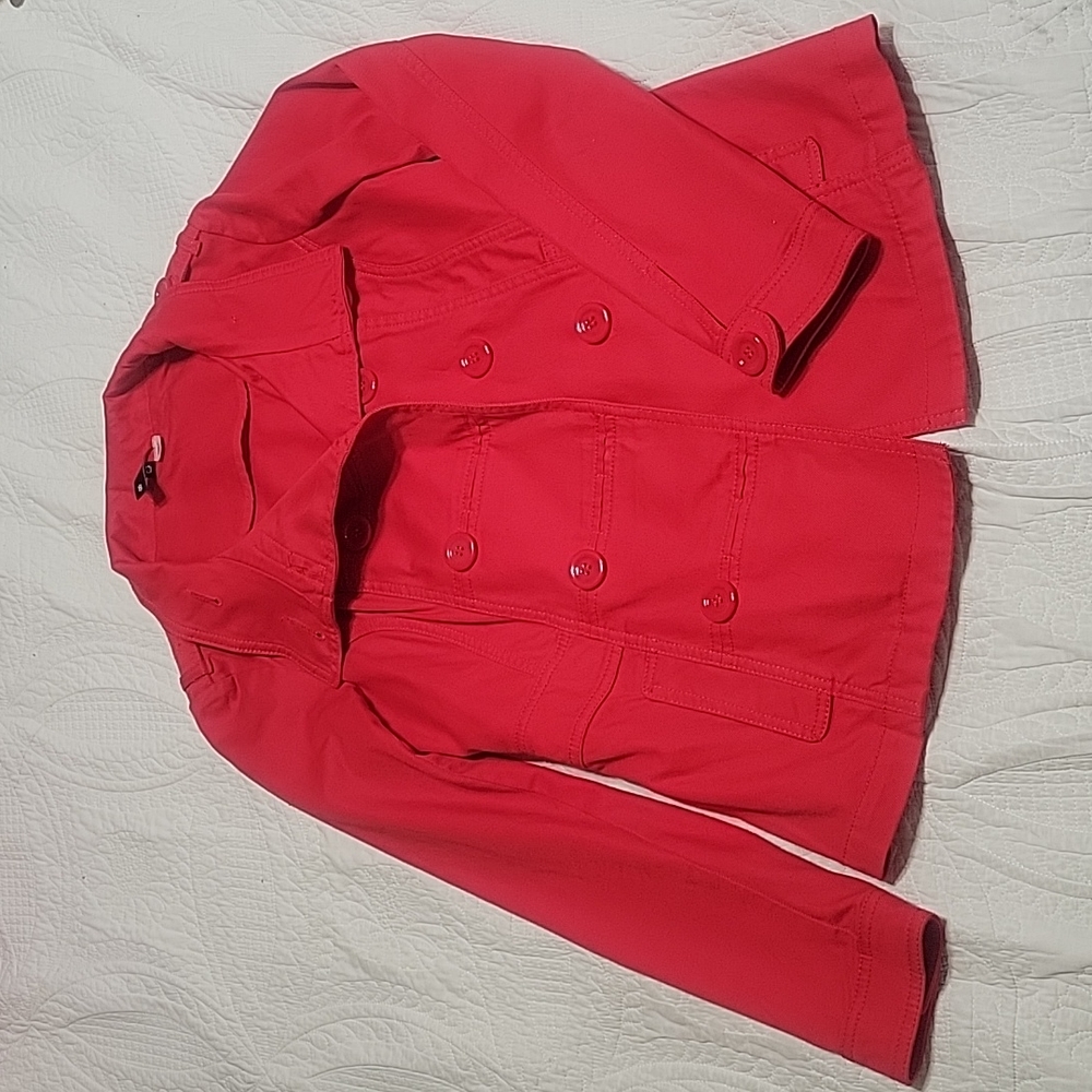 |H&M | Color Red| Size 8| Elegant Blazer with some  stretch|